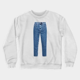 Jean on Crewneck Sweatshirt